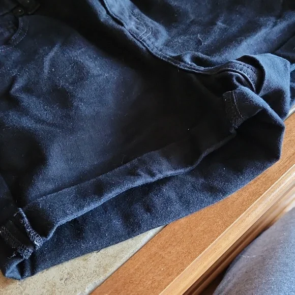 American Eagle black high waisted shorts womans size 0 - Picture 6 of 7